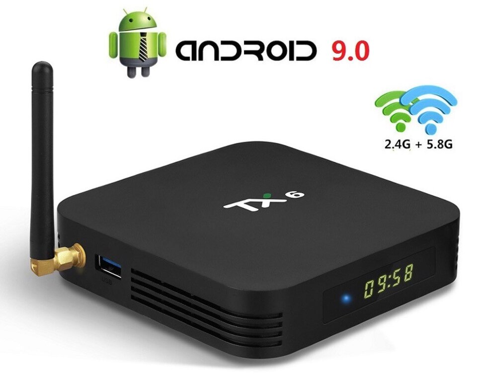 Смарт ТВ (Smart TV) приставка Tanix TX6 4Gb + 64Gb  (2)