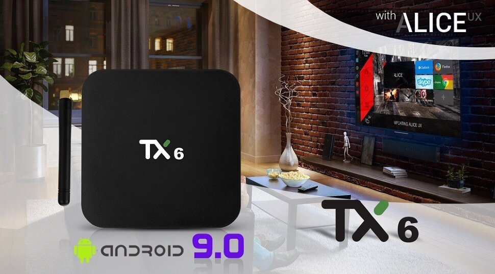 Смарт ТВ (Smart TV) приставка Tanix TX6 4Gb + 64Gb  (3)