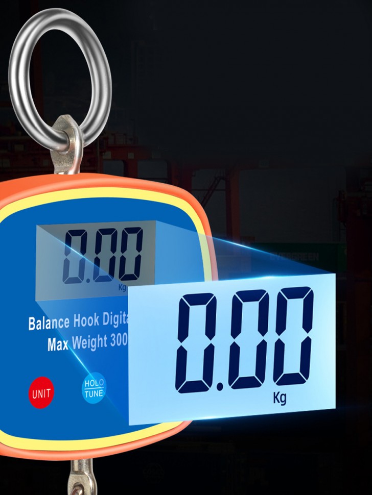 Электронные подвесные весы безмен до 300 кг