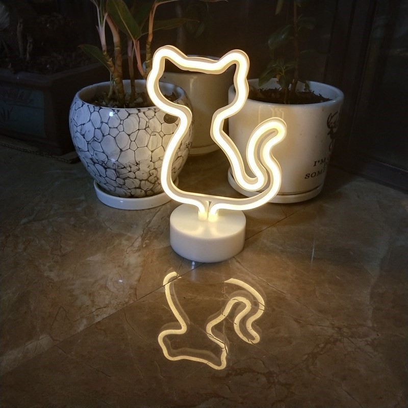 LED светильник "Кошка"