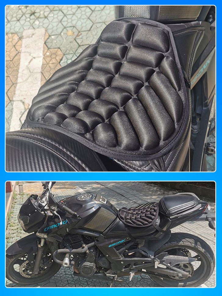 Чехол на сиденье мотоцикла / подушка накладка на сидушку