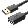 Кабель-удлинитель uGreen USB 3.0 A(m) - USB 3.0 A(f), 1.5м  (1)