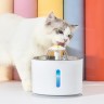 Поилка фонтанчик для кошки, металлическая чаша, LED подсветка