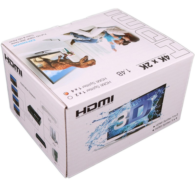 Разветвитель HDMI splitter 3D 1x4