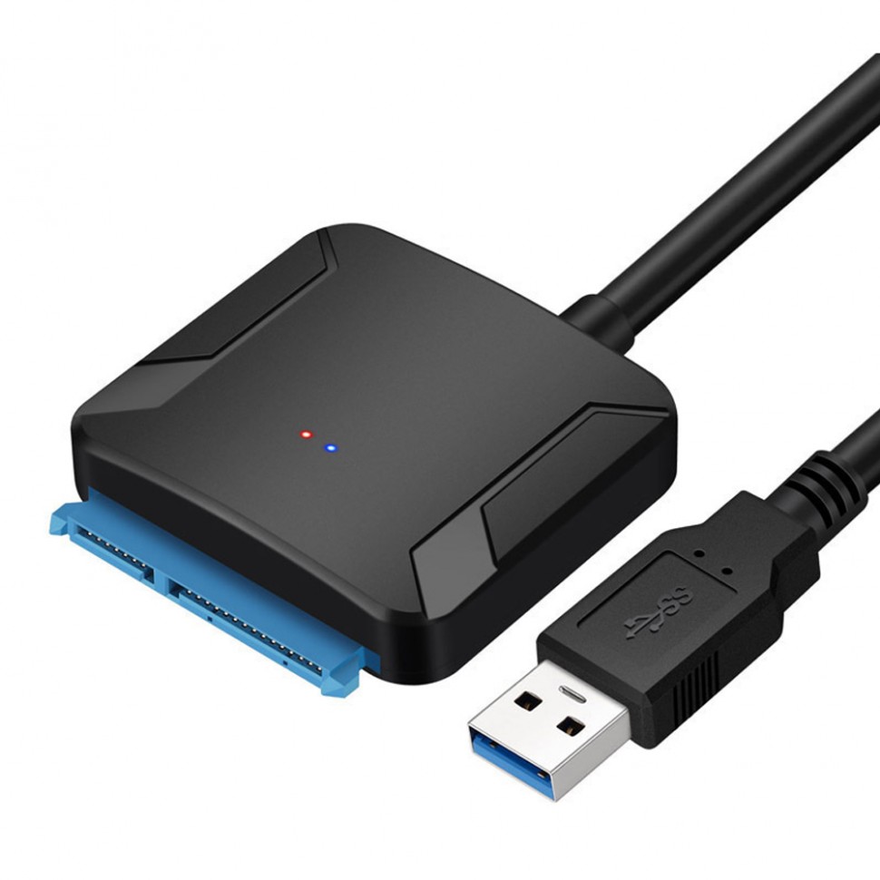 Кабель-переходник / адаптер SATA 2,5/3,5 - USB 3.0 с блоком питания
