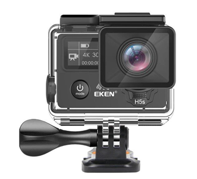 Экшн-камера EKEN H5s Plus Черный (4)