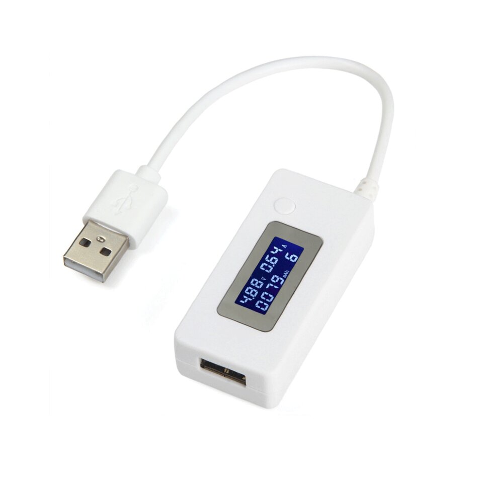 Цифровой тестер USB/microUSB (V, A, mAh) KCX-017  (1)