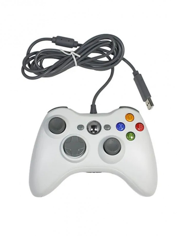 Джойстик проводной для Xbox 360 и компьютера