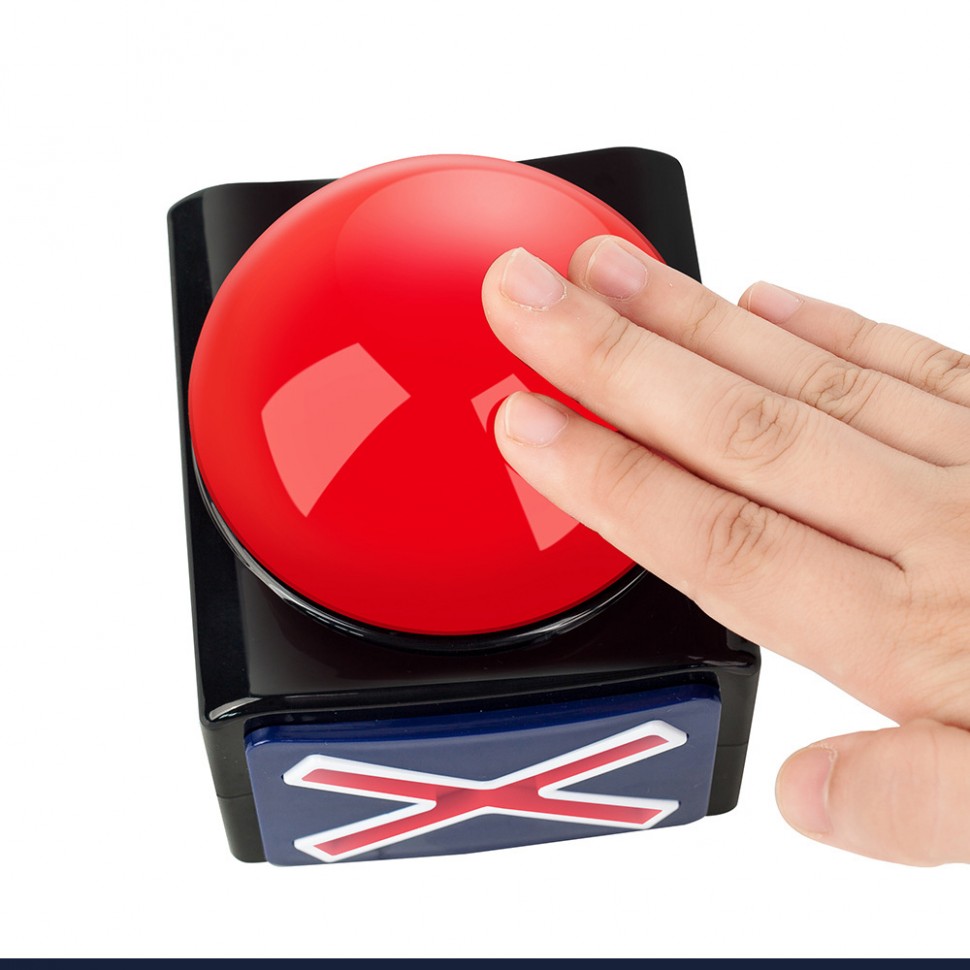 Красная кнопка для викторин и конкурсов (комплект 2 шт.)