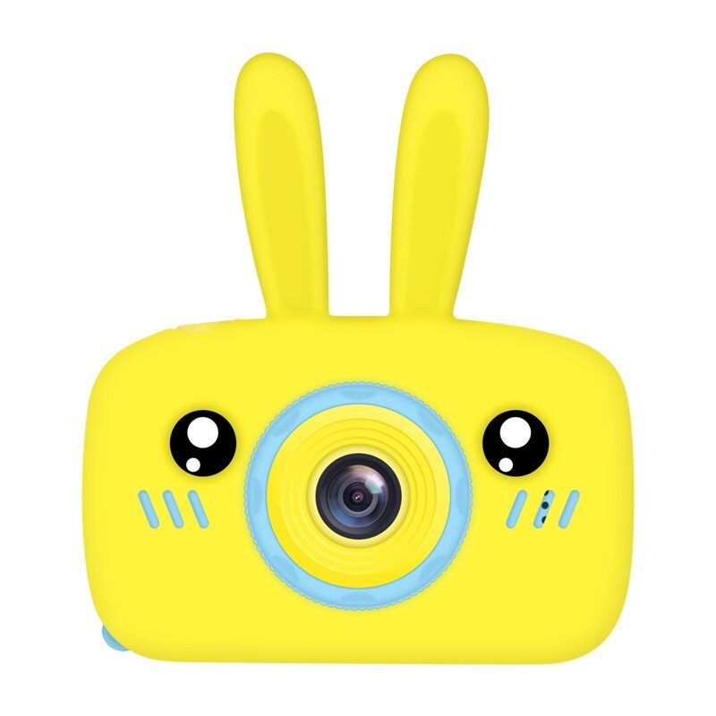 Детский цифровой фотоаппарат X9 "Зайчик" Желтый (1)