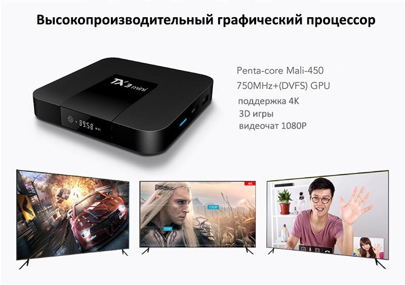 Smart TV приставка Tanix TX3 Mini 2Gb / 16Gb  (5)