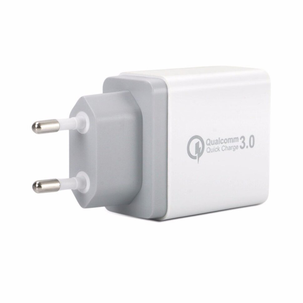 Сетевой адаптер Qualcomm QC 3.0/2.0 на 3 порта USB  (2)