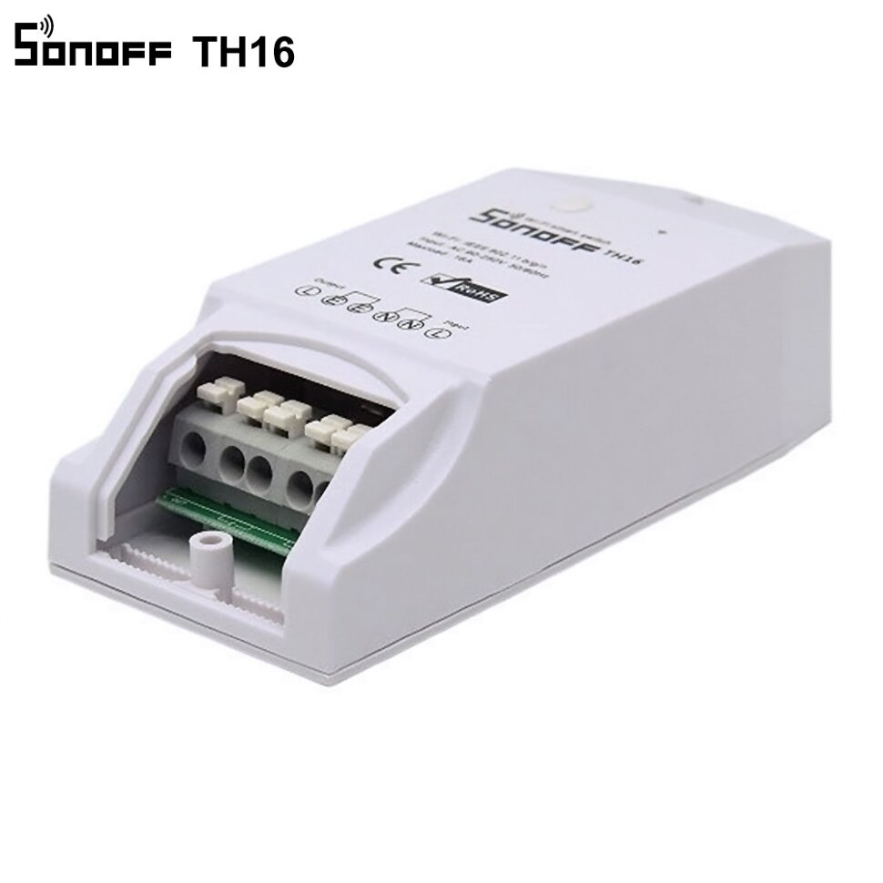 WiFi-Реле Sonoff TH 16A  (5)