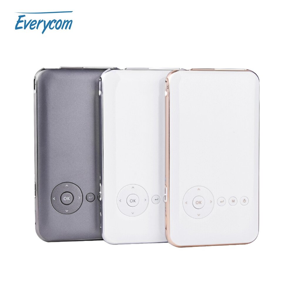 Проектор Everycom S6 Plus 32GB (Android, WiFi) Белый (1)