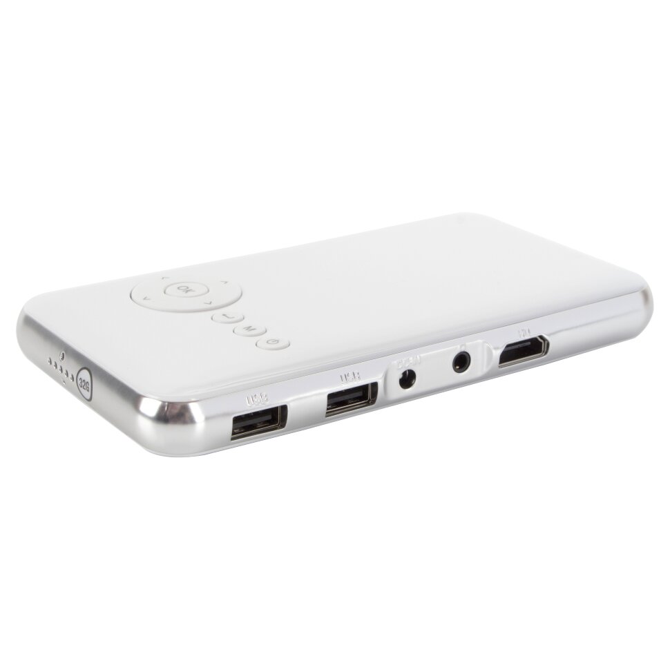 Проектор Everycom S6 Plus 32GB (Android, WiFi) Белый (4)