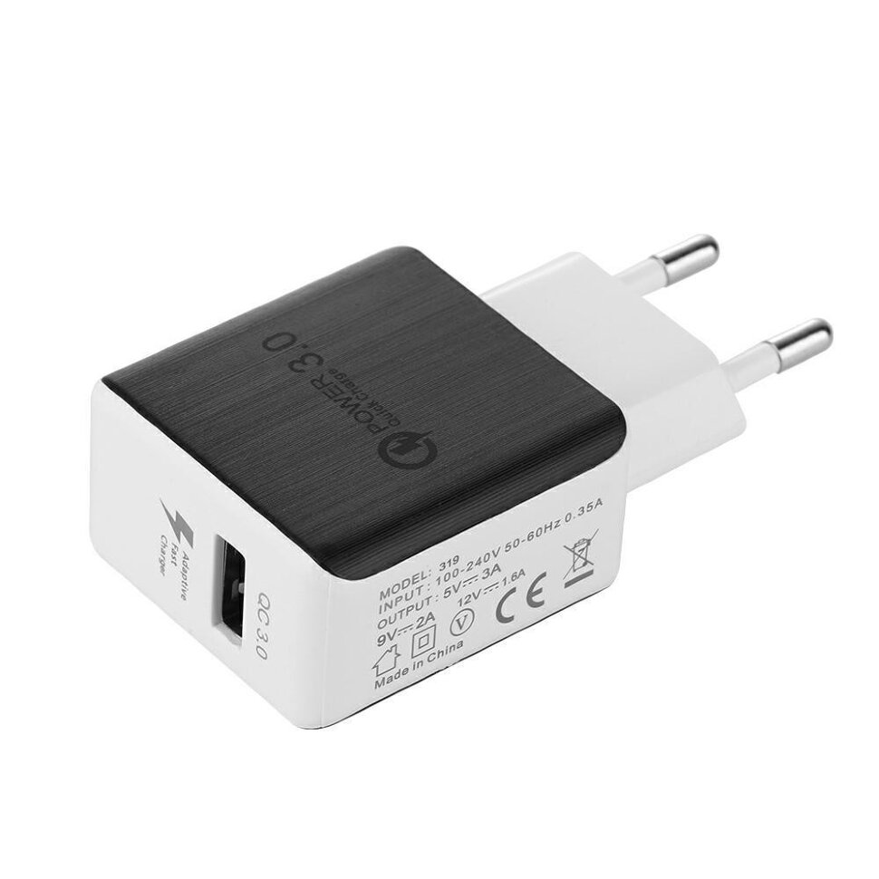 Зарядное устройство Qualcomm QC 3.0 на 1 порт USB
