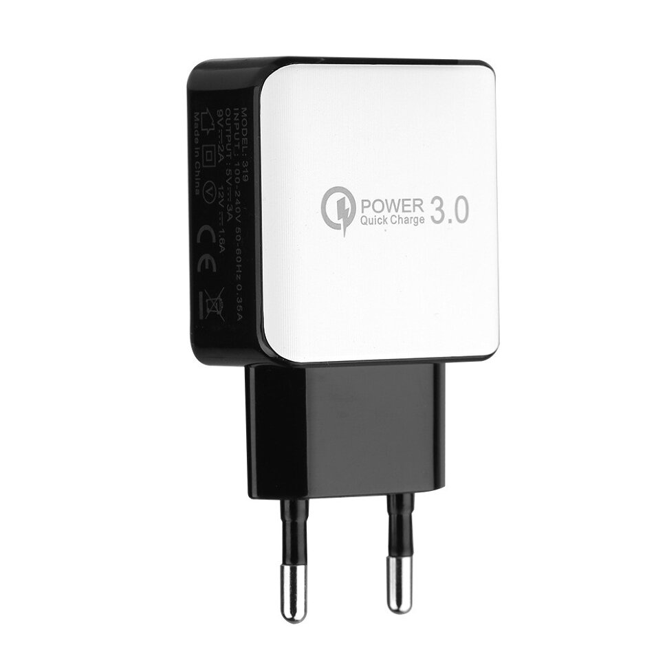 Сетевой адаптер Qualcomm QC 3.0 на 1 порт USB  (5)