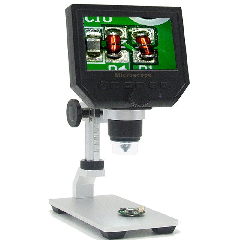 Портативный цифровой USB-микроскоп 600х с монитором