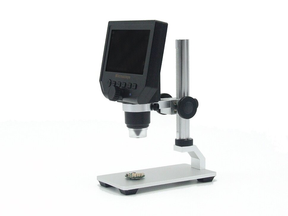 Портативный цифровой USB-микроскоп 600х с монитором  (2)