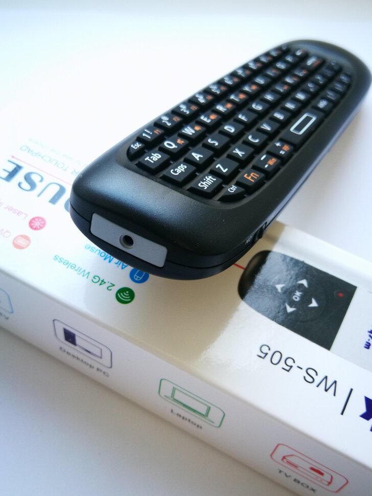 Air mouse с клавиатурой w-shark WS-505  (3)