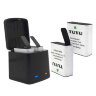 Зарядное устройство TUYU с 2-мя АКБ для экшн-камер  (7)