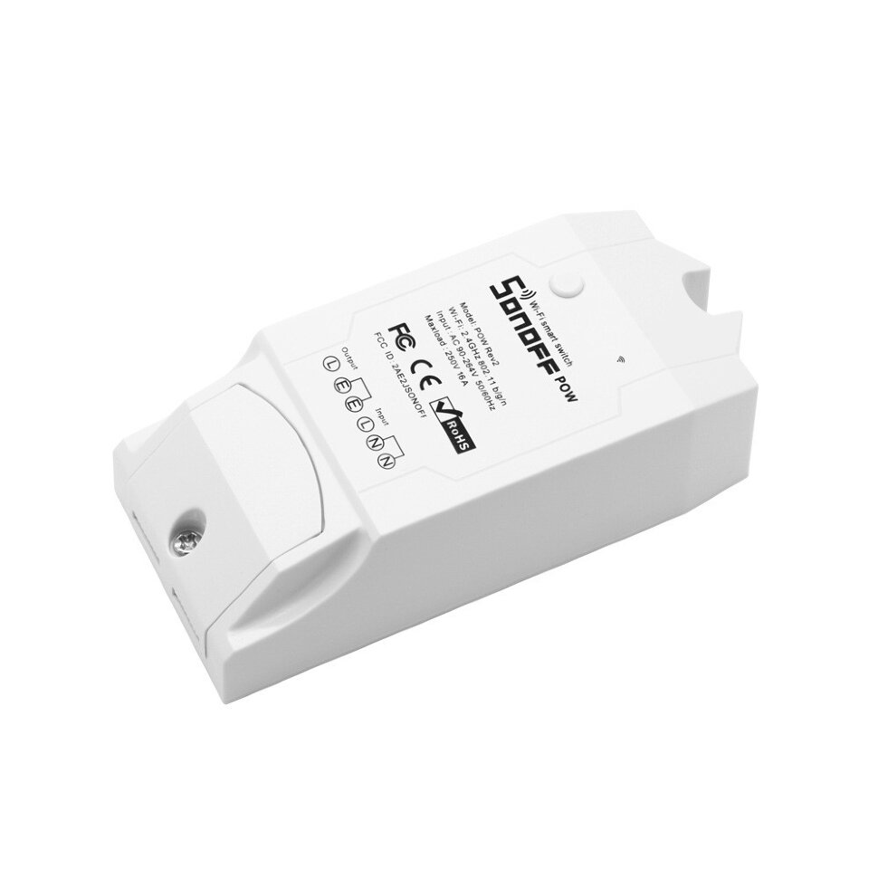 Умный выключатель беспроводной (WiFi) Sonoff POW R2 с контролем мощности  (4)