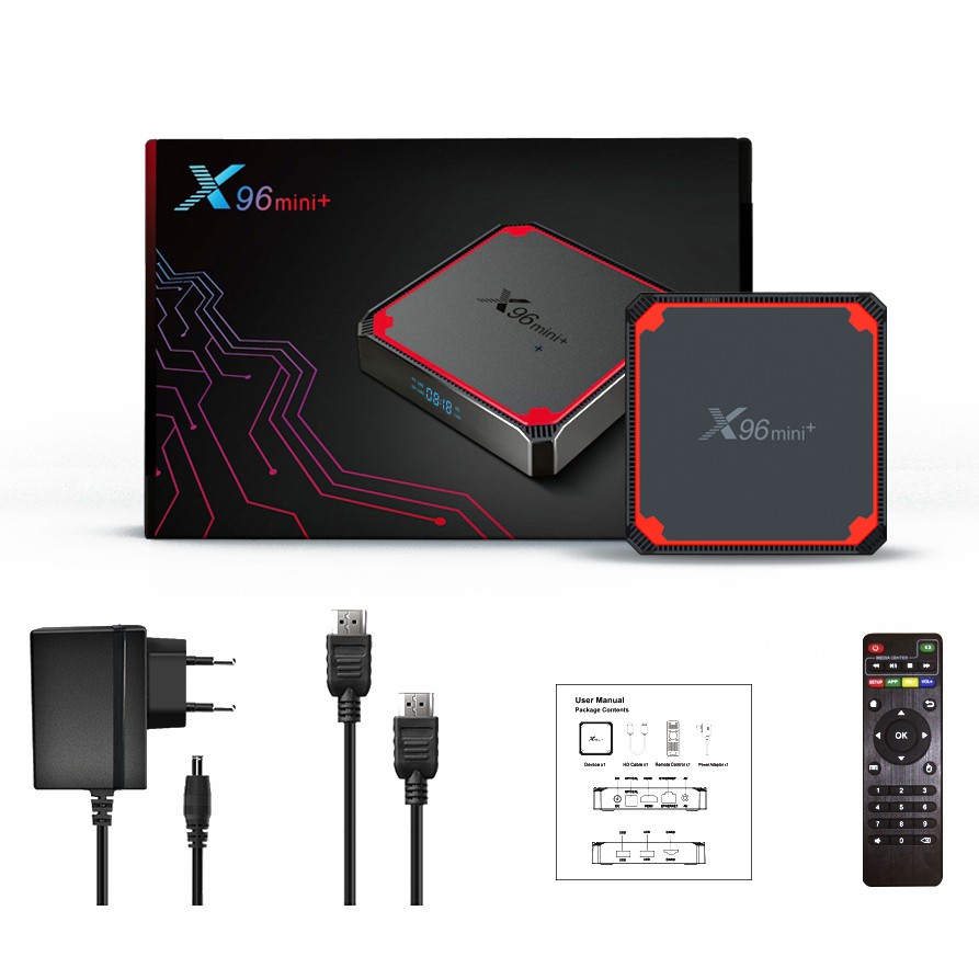 Smart ТВ приставка X96 mini+ 1Gb/8Gb S905W4, Android 9.0