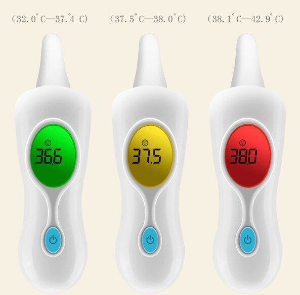 Бесконтактный инфракрасный термометр EI01  (4)