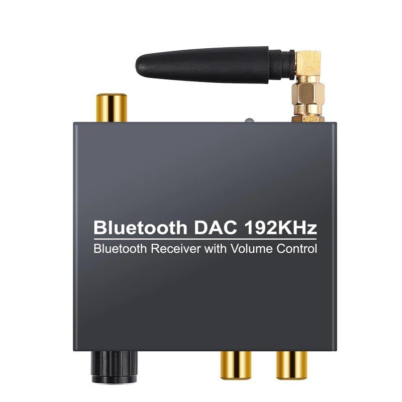 Цифровой / аналоговый аудио конвертер с модулем Bluetooth и регулятором громкости