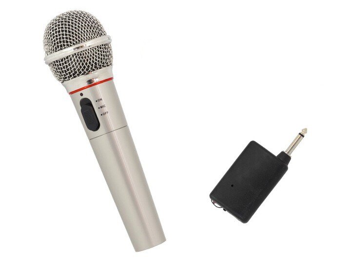 Беспроводной / проводной микрофон динамический D-620  (2)