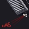 Велосипедный стоп-сигнал с поворотниками и проекцией