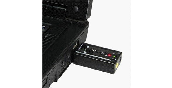 Внешняя звуковая карта USB Channel Sound 7.1  (2)