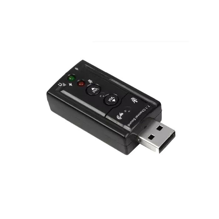 Внешняя звуковая карта USB Channel Sound 7.1  (3)