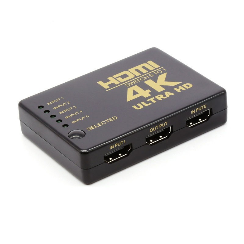 HDMI концентратор / переключатель 5 в 1 c ДУ