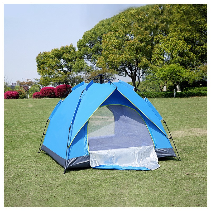Палатка туристическая четырехместная 200х200х145 см