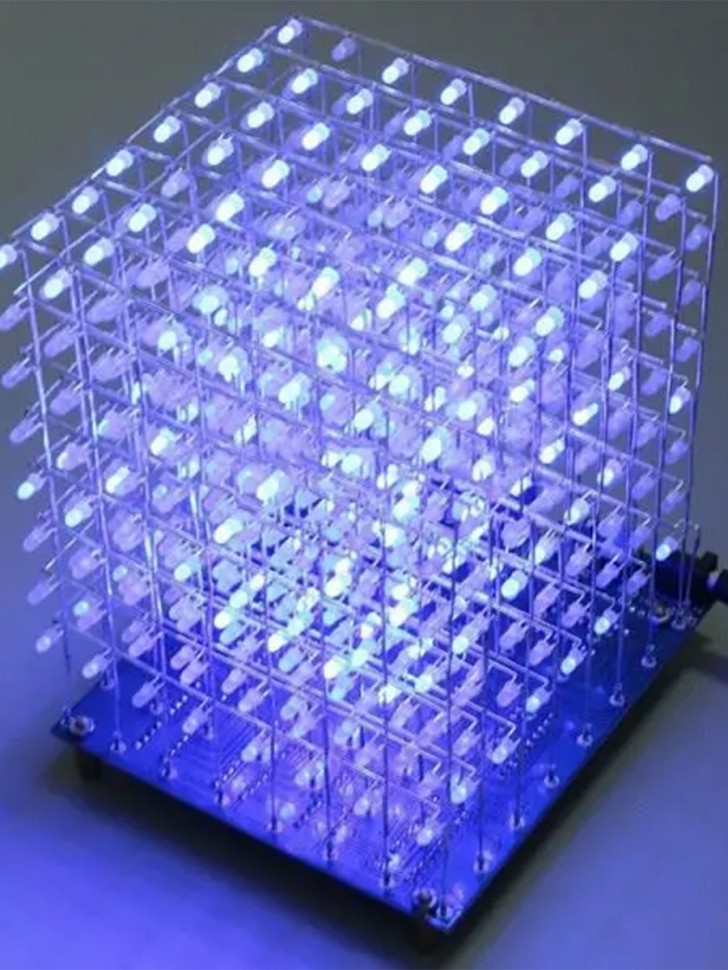 DIY набор для пайки 3D куб