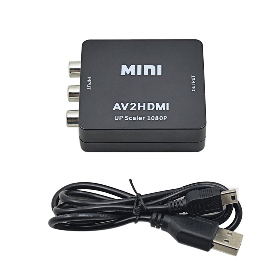 Видео конвертер mini AV2HDMI  (3)