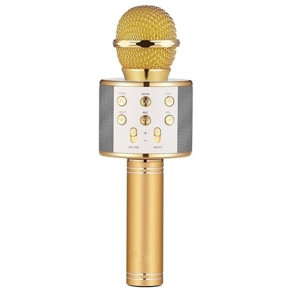 Портативный беспроводной микрофон для караоке с Bluetooth