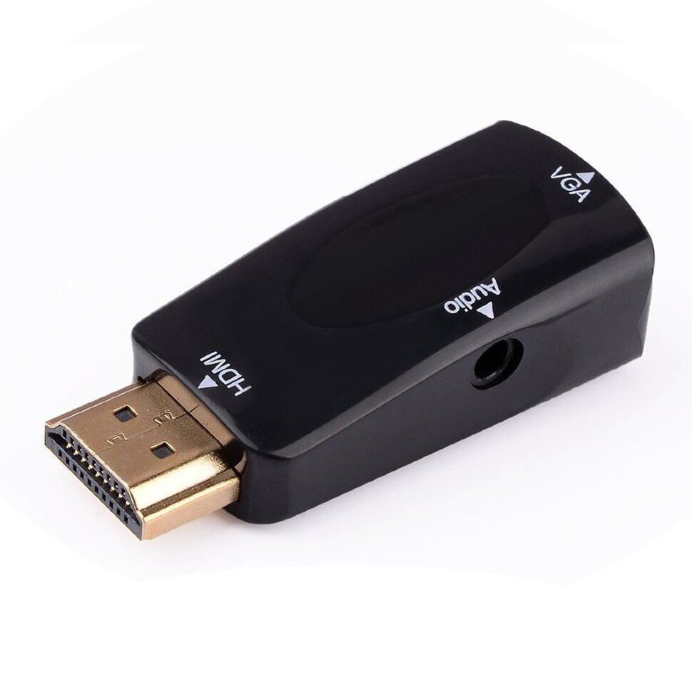 Адаптер HDMI - VGA + аудио  (3)