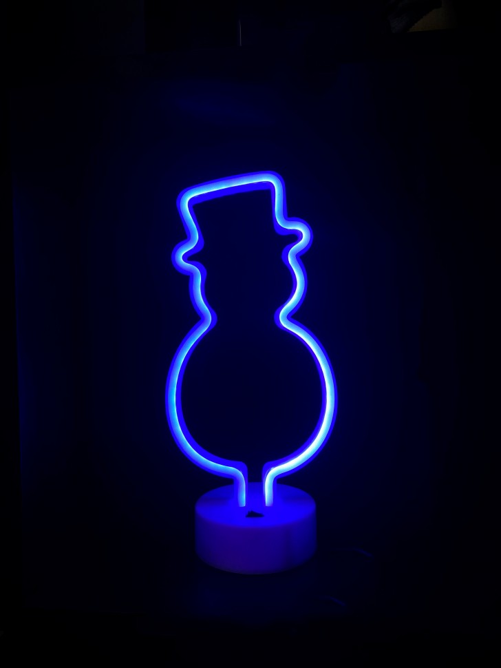LED светильник "Снеговик"