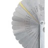 Щупы для измерения зазора / Набор щупов веерный 0.04-0.88 мм 32 листа