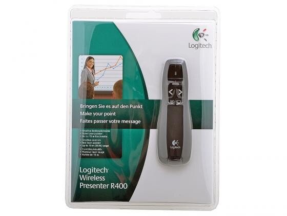 Пульт для проекторов Logitech R400  (5)