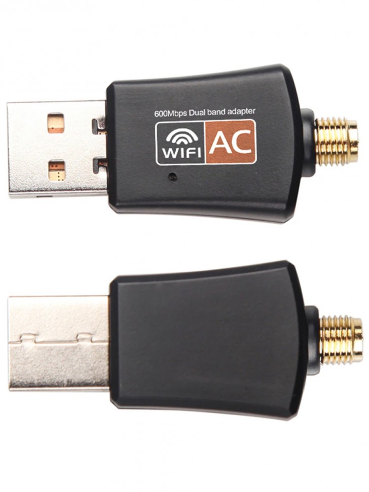 Wifi адаптер для компьютера USB двухчастотный 2.4 и 5 Ггц