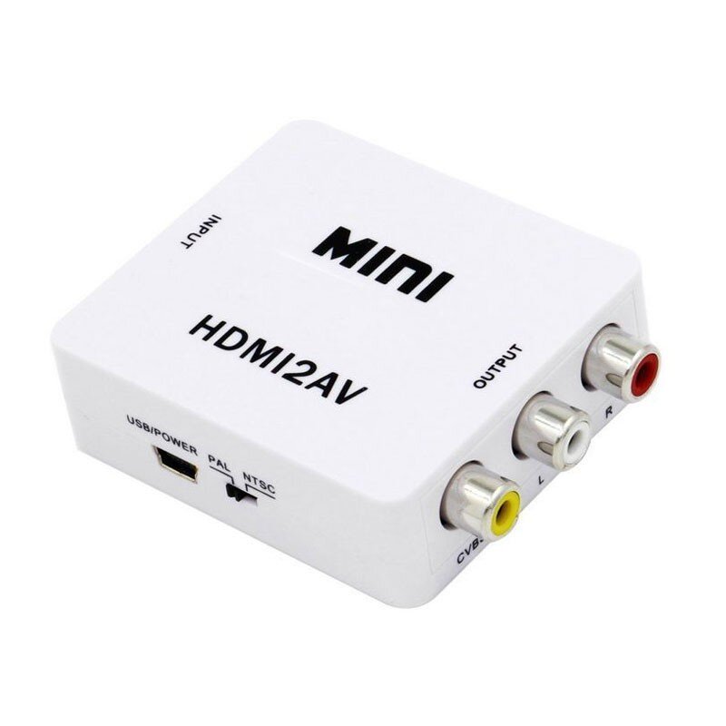 Видео конвертер mini HDMI2AV  (6)