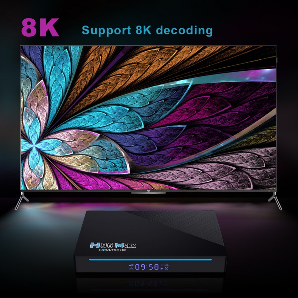 Smart TV приставка H96MAX RK3566 8Gb + 64Gb