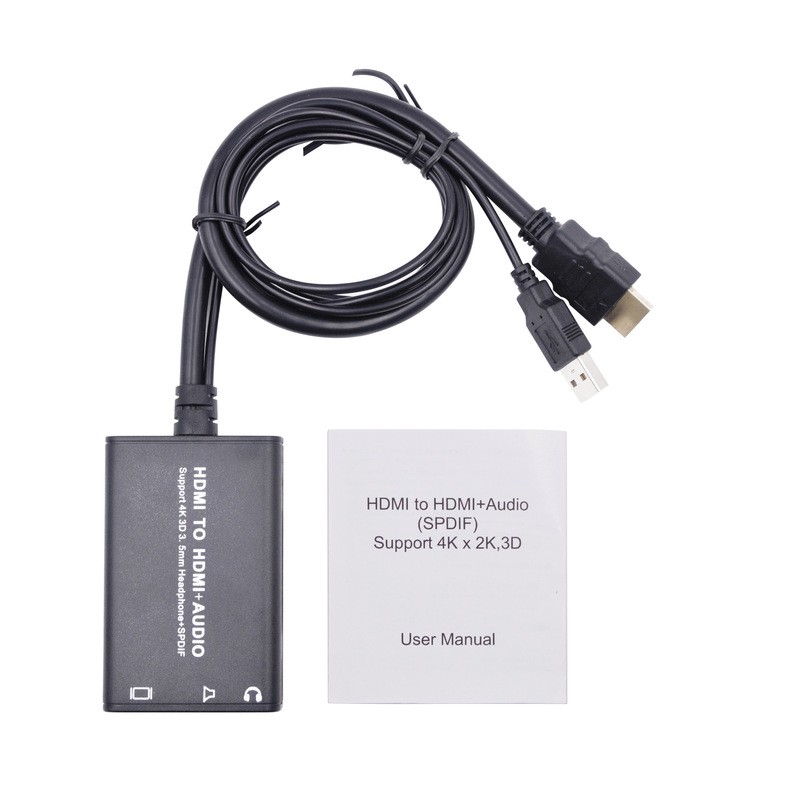 Аудио преобразователь HDMI to HDMI + Audio SPDIF