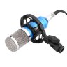 Микрофон студийный конденсаторный BM 800 (Alawrex AX-800) Синий, Серебряный (3)