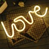 LED светильник "LOVE" без подставки
