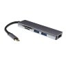Переходник Type-C to HDMI 5 в 1 (USB 3.0 HDMI TF SD CARD) для MAC  (2)