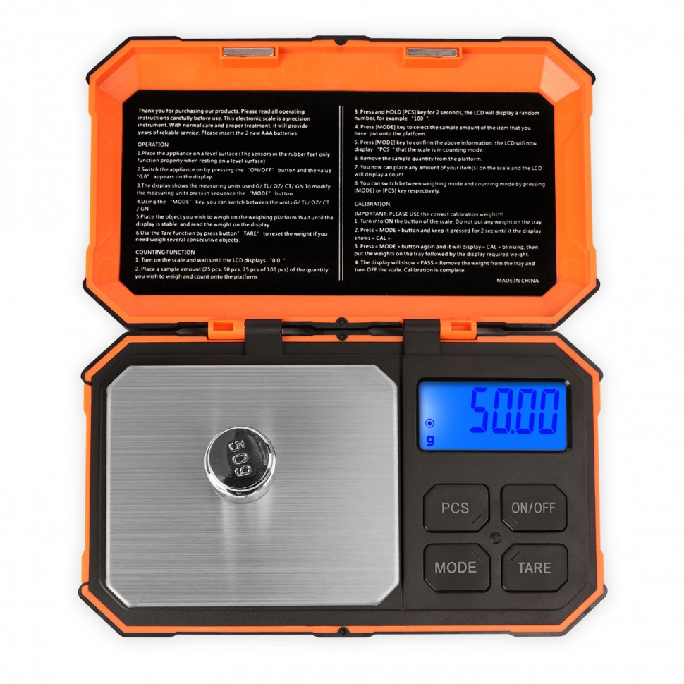 Портативные электронные весы 500 гр * 0,01 гр